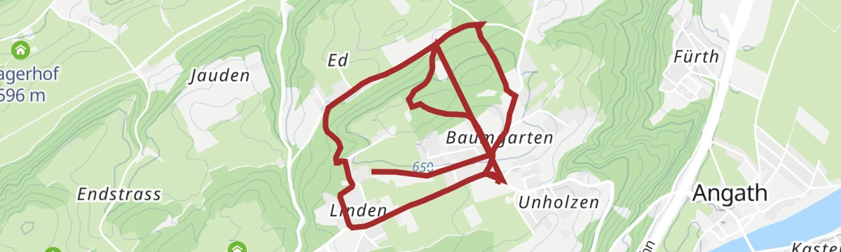 Route map: Baumgartenrunde